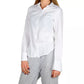 Made in Italy White Cotton Shirt