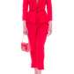 Elisabetta Franchi Red Jeans & Pant
