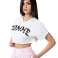 Comme Des Fuckdown Pink Cotton Short