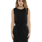 Imperfect Black Cotton Dress