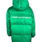 Comme Des Fuckdown Green Polyester Jackets & Coat