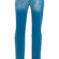 Imperfect Blue Cotton Jeans & Pant