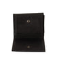 Dolce & Gabbana Black Leather Trifold Purse Belt Strap Multi Kit Wallet