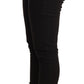 Dolce & Gabbana Black Skinny Slim Denim Cotton Stretch Jeans