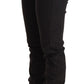 PINKO Black Cotton Stretch Skinny Mid Waist Women Denim Jeans