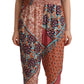 PINKO Multicolor Viscose Floral Print Women Jumpsuit Dress