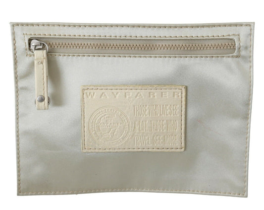 WAYFARER 화이트 지퍼 동전 지갑