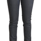 Levi's Gray Cotton Low Waist Skinny Denim Jeans
