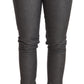 Acht Gray Low Waist Skinny Denim Trouser Jeans