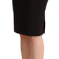 GF Ferre Black Straight Pencil Cut Knee Length Skirt