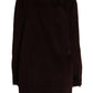 Dolce & Gabbana Bordeaux Corduroy Cotton Blazer Oversized Jacket