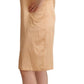 Moschino Beige One Sleeve Knee Length Shift Dress