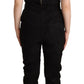 La Maison du Couturier Black Spaghetti Strap Jumpsuit Dress