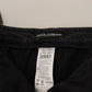 Dolce & Gabbana Gray Washed Mid Waist Wide Leg Denim Jeans