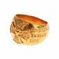 Nialaya Gold Plated 925 Silver Ring