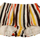Dolce & Gabbana Multicolor Striped Cotton Hot Pants Shorts