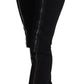Dolce & Gabbana Black Cotton Low Waist Denim Pretty Slim Fit Jeans