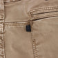 Costume National Beige Straight Leg Denim Pants Stretch Jeans