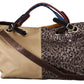 EBARRITO Multicolor Genuine Leather Shoulder Strap Women Tote Handbag Bag