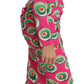 Dolce & Gabbana Pink Silk Cup Cake Sheath Stretch  Dress
