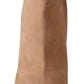 DEL CARLO Beige Suede Leather Mid Heels Pumps Boots Shoes