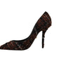 Dolce & Gabbana Multicolor Tweed Pointed Stiletto Pumps Shoes