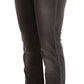Costume National Gray Washed Low Waist Straight Denim Jeans