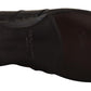 Dolce & Gabbana Black Crocodile Leather Slip On Moccasin Shoes