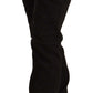 Acht Black Low Waist Cotton Stretch Denim Skinny Jeans