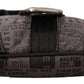 WAYFARER Gray Printed Logo Shoulder Crossbody Purse Bag