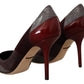 Dolce & Gabbana Multicolor Exotic Leather Heels Pumps Shoes