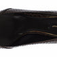 Dolce & Gabbana Brown Leather Kitten Heels Pumps Shoes