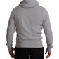 Hackett Gray Full Zip Hooded Cotton Sweatshirt Sweater