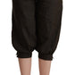 GF Ferre Brown Viscose Cropped Harem Pants