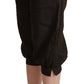GF Ferre Brown Viscose Cropped Harem Pants