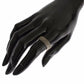 Nialaya Black CZ 925 Sterling Silver Womens Ring