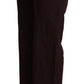 Patrizia Pepe Black High Waist Straight Formal Pants