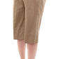 Dolce & Gabbana Beige Solid Cotton Shorts Pants