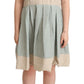 Comeforbreakfast Multicolor Collared Sleeveless Sheath Dress