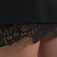 Dolce & Gabbana Black Lace Sheath A-line Mini SARTORIA Dress