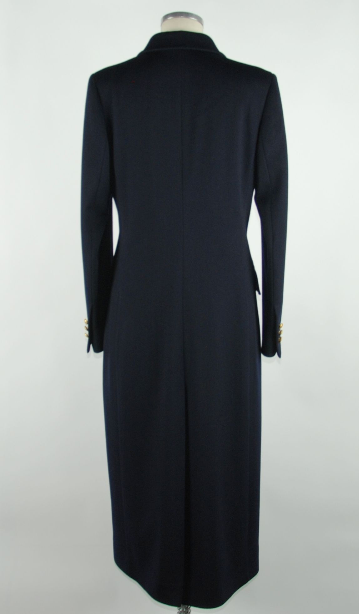 Made in Italy Blue Wool Jackets & Coat
