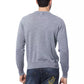 Billionaire Italian Couture Gray Merino Wool Sweater