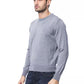 Billionaire Italian Couture Gray Merino Wool Sweater