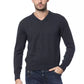 Billionaire Italian Couture Gray Merino Wool Sweater