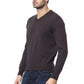 Billionaire Italian Couture Brown Merino Wool Sweater