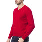 Billionaire Italian Couture Red Merino Wool Sweater