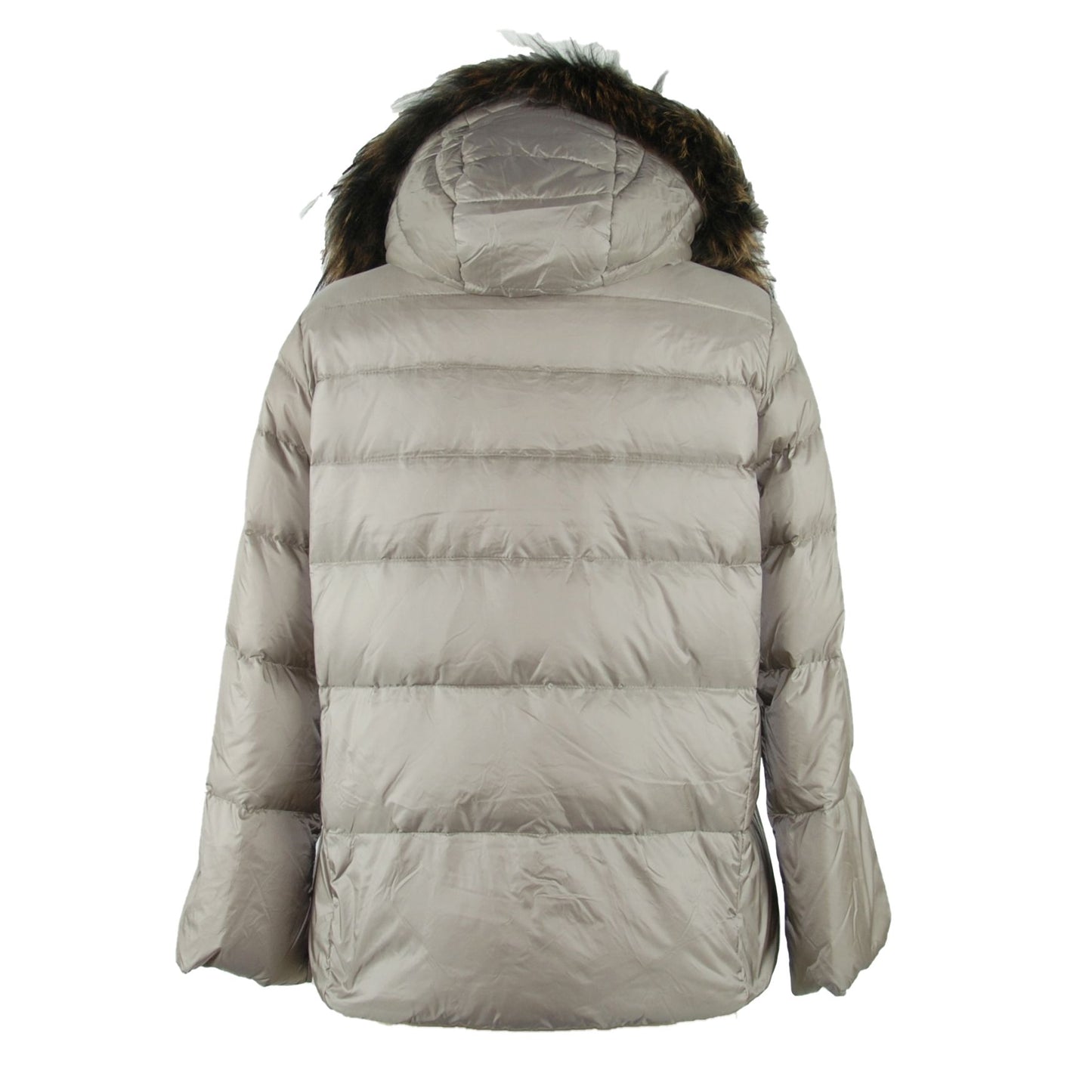 Emilio Romanelli Gray Polyamide Jackets & Coat