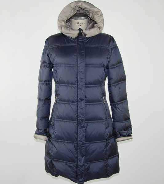 Emilio Romanelli Blue Polyester Jackets & Coat