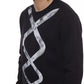 Nicolo Tonetto Black/White Cotton Sweater