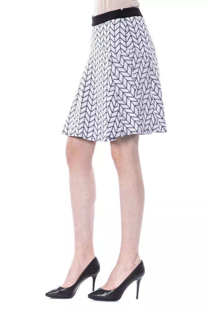 BYBLOS Black/White Acrylic Skirt